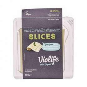 Violife Slices növényi sajt - szeletelt, Mozzarella 200g