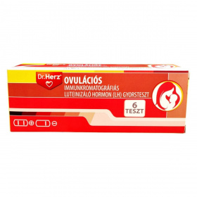 Dr. Herz ovulációs immunkromatográfiás (LH) gyorsteszt 6db
