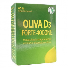 Dr. Chen Oliva D3 Forte 4000NE lágyzselatin kapszula 60db