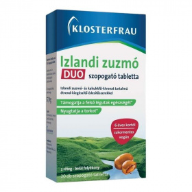 Klosterfrau izlandi zuzmó Duo szopogató tabletta 20db