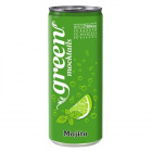 Green Mocktails mojito ízű üdítőital steviával 330ml Green Mocktails mojito ízű üdítőital steviával 330ml