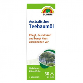 Sunlife ausztrál teafa olaj 30ml