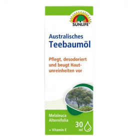 Sunlife ausztrál teafa olaj 30ml