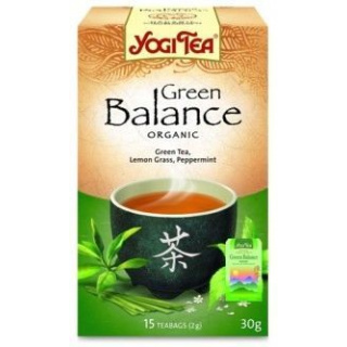 Yogi bio zöld egyensúly tea 17db