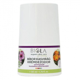 Biola bio bíbor kasvirág krémdezodor 50ml