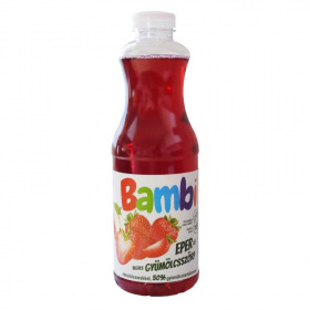 Bambi Light gyümölcs szörp - eper 1000ml