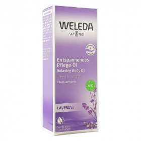 Weleda levendulás ellazító pumpás bőrápoló olaj 100ml