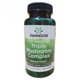 Swanson Tripla gomba komplex 50mg lágyzselatin kapszula 60db