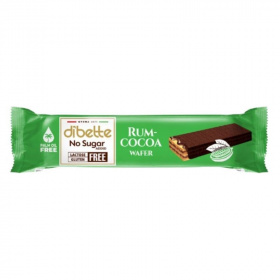Dibette ostyaszelet-  rum ízű kakaós krémmel 26g