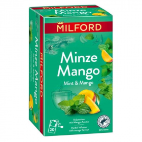 Milford borsmenta-mangó ízű gyümölcstea (20x1,75g) 20db
