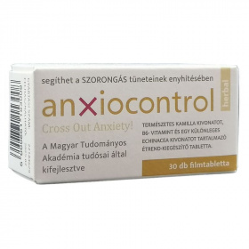 Anxiocontrol herbal tabletta 30db
