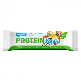 Max Sport protein szelet (vegán, vanília és mandula) 40g