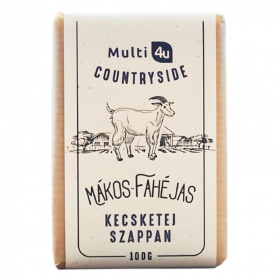 Multi 4u Countryside kecsketej szappan - mákos-fahéjas 100g