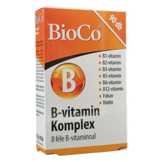BioCo B-vitamin Komplex kapszula 90db