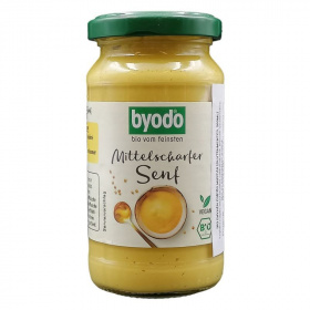 Byodo bio enyhén csípős mustár 200ml