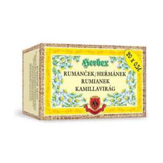 Herbex kamillavirág tea 20db