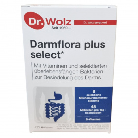 Dr. Wolz Darmflora Plus kapszula 40db