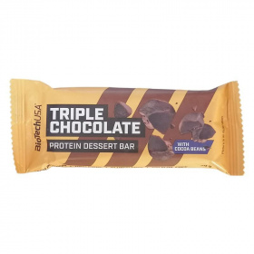 BioTechUSA Protein (triple chocolate) dessert bar 50g