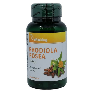 Vitaking Rhodiola Rosea (400mg aranygyökér) kapszula 60db