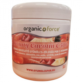 Organic Force Beauty Carotin C 500+  por 200g