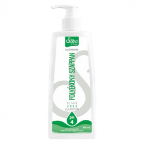 Sába Bőrvédő Folyékony szappan (illatmentes) 400 ml