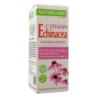 Naturland echinacea + C-vitamin szirup 150ml