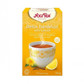 Yogi detox tea édesgyökérrel, fahéjjal és gyermekláncfűvel 17x1,8g