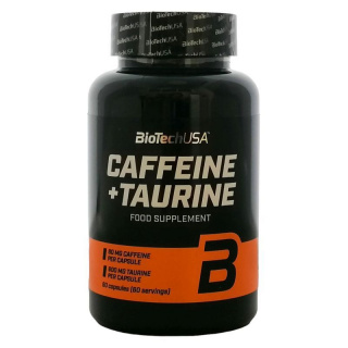 BioTechUSA Caffeine + Taurine kapszula 60db