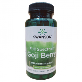 Swanson Goji Berry (Wolfberry) 500mg kapszula 60db