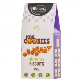 Primus vegan mini cookies - gluténmentes 100g