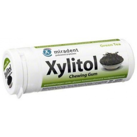 Miradent xylitol rágógumi zöld tea 30db