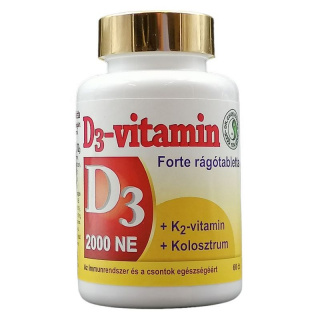 Dr. Chen D3-vitamin Forte rágótabletta 60db