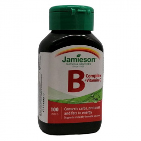Jamieson B-komplex + C-vitamin tabletta 100db