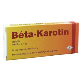 Selenium Pharma Béta-karotin tabletta 40db