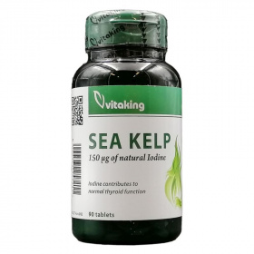 Vitaking Sea Kelp-tengeri alga (150mcg jód) tabletta 90db