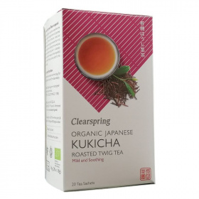 Clearspring bio kukicha tea filteres tea 20x1,8g