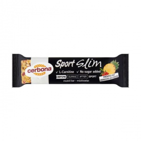 Cerbona Sport Slim müzliszelet - ananász-goji bogyó 35g