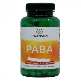 Swanson PABA (B10-vitamin) 500mg kapszula 120db