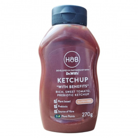 H&B Prebiotikus Ketchup 270g - kifutó