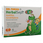 Dr. Theiss HerbalSept Kids nyalóka torokfájásra 6db 
