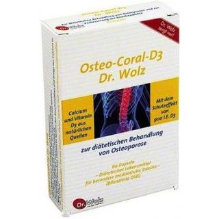 Dr. Wolz Osteo-Coral-D3 kapszula 60db