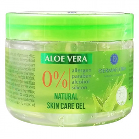 Dermaflora Natural Cosmetics 0% aloe vera gél 300ml