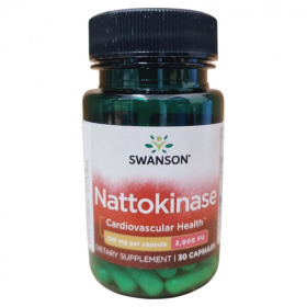 Swanson Nattokinase nattokináz enzim 100mg (2000FU) kapszula 30db