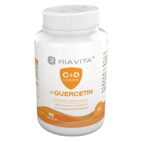 Riavita c+d vitamin quercetinnel kapszula 90db
