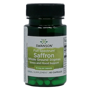 Swanson Saffron (Sáfrány) 15mg kapszula 60db
