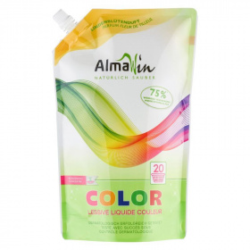 Almawin color folyékony mosószer koncentrátum (színes ruhákhoz, hársfavirág kivonattal,20 mosásra) 1500ml