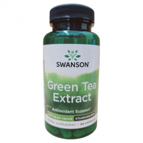 Swanson green tea extract kapszula 60db