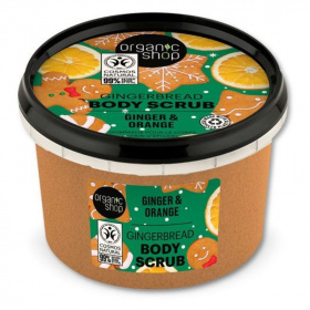 Organic Shop bio cukros testradír (mézeskalácsos gyömbérrel és naranccsal) 250ml