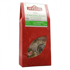 Hyson bio citromfű és gyömbér tea 15x1,5g