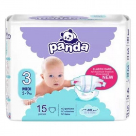 Panda nadrágpelenka - midi (5-9kg) 15db